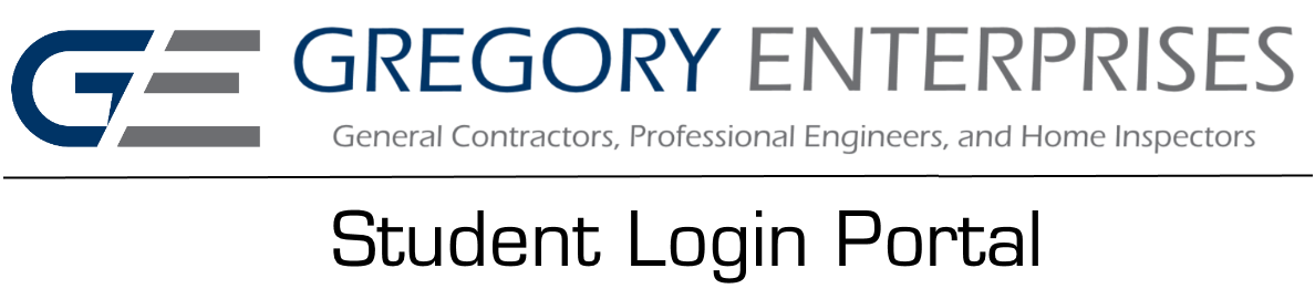 Gregory Enterprises Continuing Education Student Login